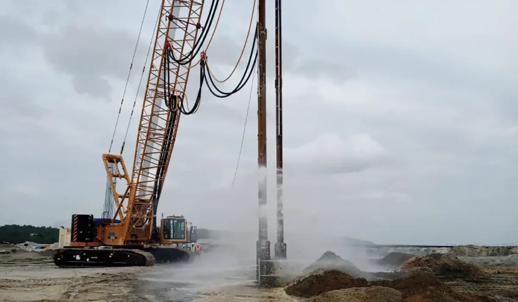 Ground Improvement in Construction - Vibro-compaction