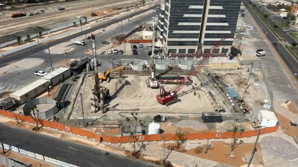 construction site Al Mazroui Building