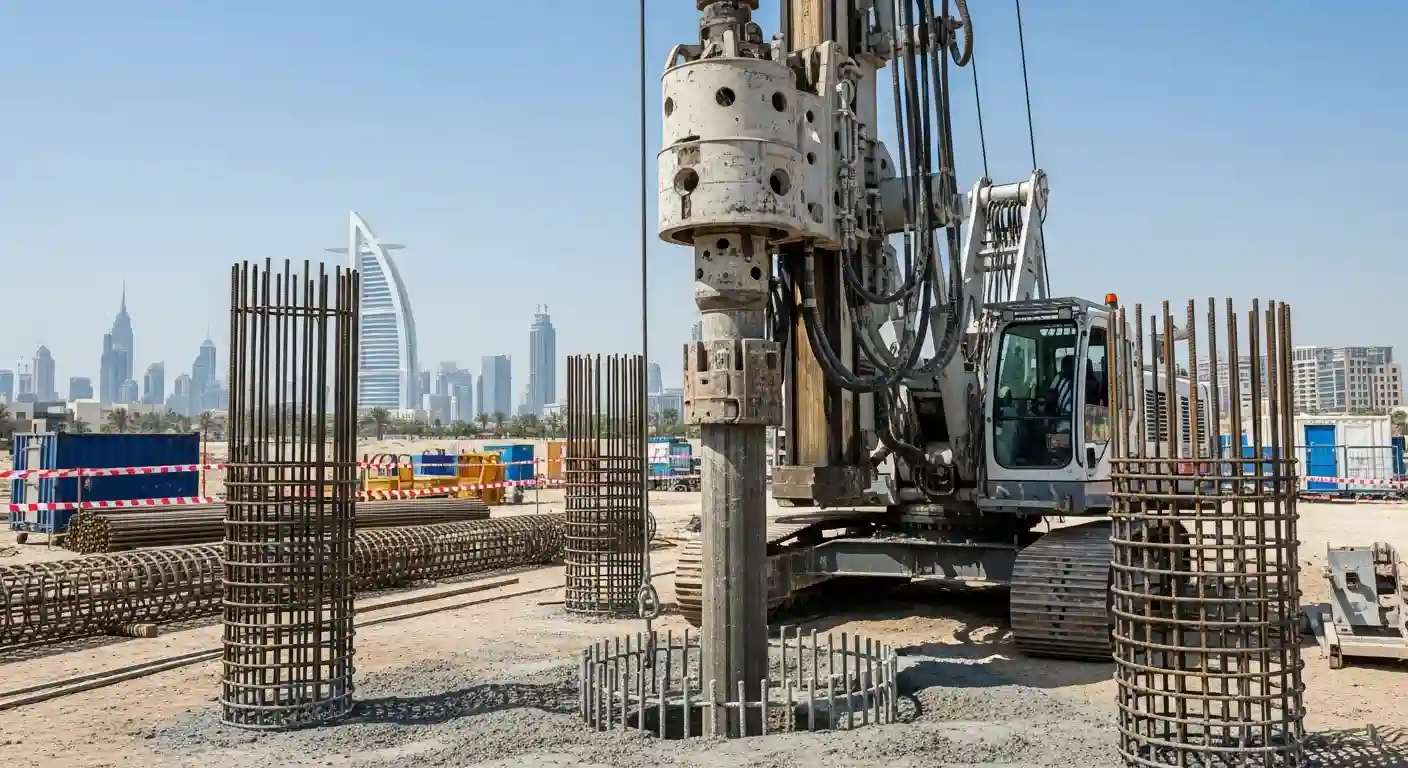piling in construction: types of pile foundation & methods