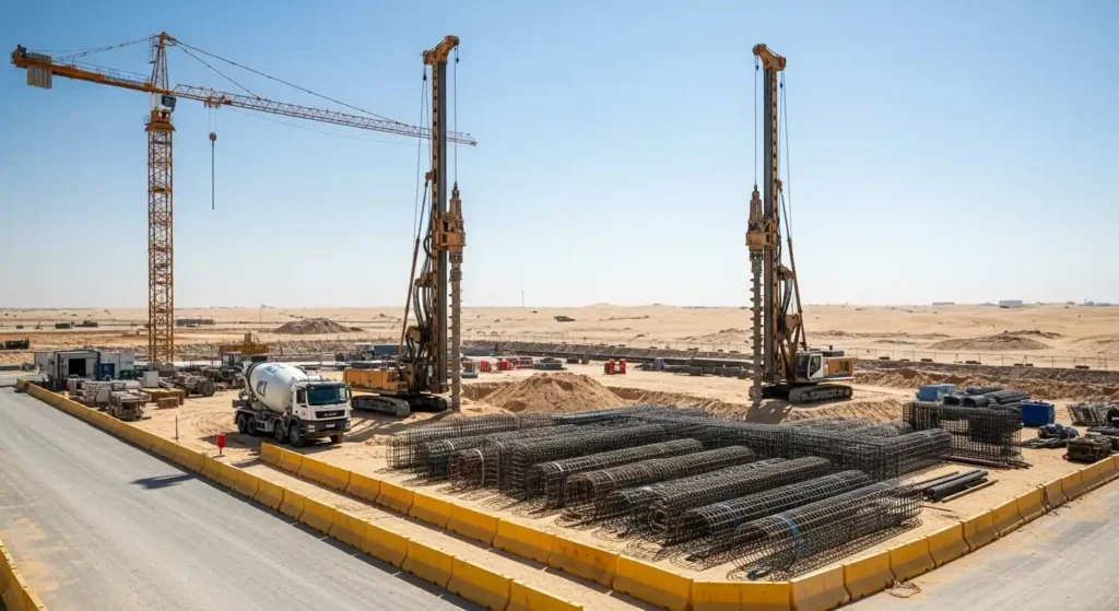 piling construction company UAE