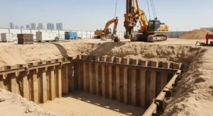 sheet piling - shoring