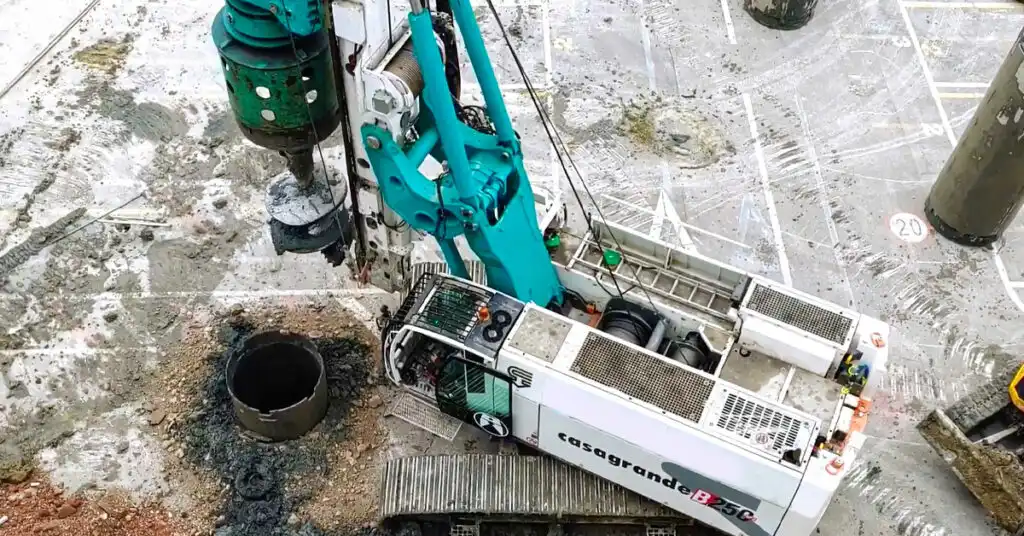 Casagrande piling machine