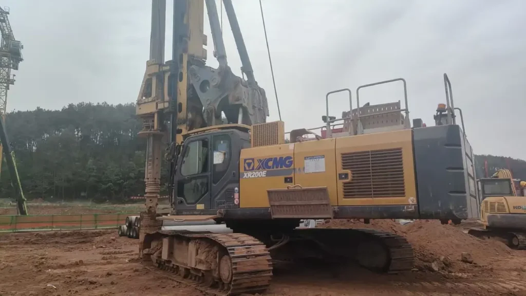 XCMG piling rig